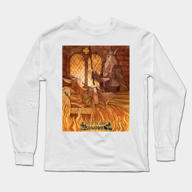 Valkyrie Long Sleeve T-Shirt by fateofthenorns